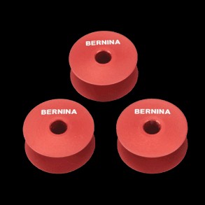BERNINA Longarm Unterspulen für Q-Serie - Original rote M-Klasse für Bernina Q16 / Q16 Plus / Q20 / Q24 - 1 Stück 