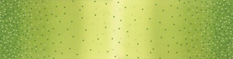 Ombre Confetti Lime Green Metallic Basicstoff by Vanessa Christenson - Best of Moda Patchworkstoffe - Grüner Farbverlaufsstoff 