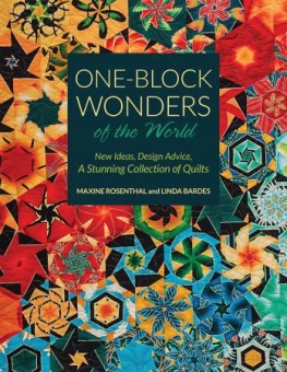 One-Block Wonders of the World - 3. Band des Patchwork Bestsellers 