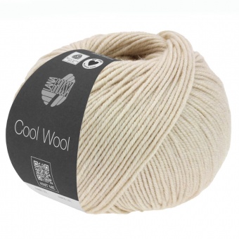 Cool Wool - VIELE FARBEN! Merinostrickgarn - LANA GROSSA Merino Extrafine Superwash 1424 Beige Meliert