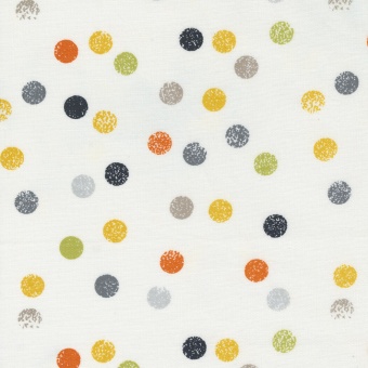 Off White Spots Pünktchenstoff - Zen Chic by Brigitte Heitland - Moda Fabrics Patchworkstoffe Filigree 
