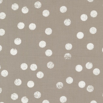 Stone White Spots Pünktchenstoff - Zen Chic by Brigitte Heitland - Moda Fabrics Patchworkstoffe Filigree 