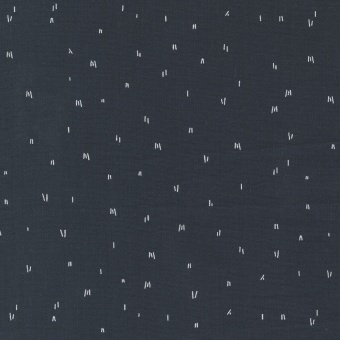 Black Striche & Gänsefüßchen - Zen Chic by Brigitte Heitland - Moda Fabrics Patchworkstoffe Filigree 