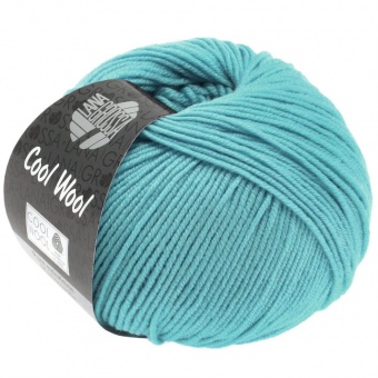 Cool Wool - VIELE FARBEN! Merinostrickgarn - LANA GROSSA Merino Extrafine Superwash 2048 Mintblau