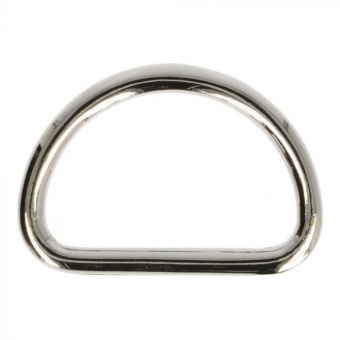 30mm D-Ring - Silberner Metall D-Ringe #9  