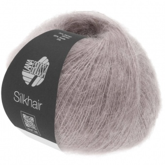 Silkhair Strickgarn - VIELE FARBEN! - LANA GROSSA - Superkid Mohair Seidengarn 35 Taupe