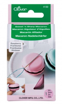 Rosa Himbeer Macaron Nadelschärfer - Clover Raspberry Sweet'n'Sharp Macaron 