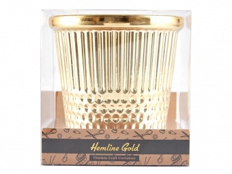 Goldener Fingerhut Utensilo - LIMITED EDITION -Gold Thimble Becher 