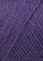 Jawoll Uni Sockenstrickgarn - 50g Knäuel - Sockenwolle von Lang Yarns # 0190 Violett