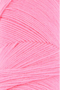 Jawoll Uni Sockenstrickgarn - 50g Knäuel - Sockenwolle von Lang Yarns # 0385 Neonpink