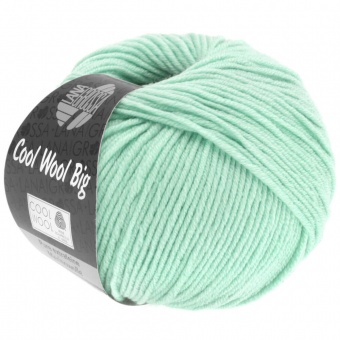 Cool Wool BIG  - VIELE FARBEN! Merinostrickgarn - LANA GROSSA Merino Extrafine Superwash  978 Pastellgrün