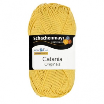 Catania Häkelgarn / Strickgarn - ALLE FARBEN! - Schachenmayr  Mellow Yellow #284