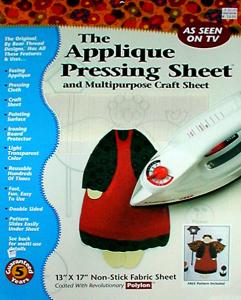 Applique Pressing Sheet - Antihaft Bügelmatte - Bügelunterlage für Applikationen 