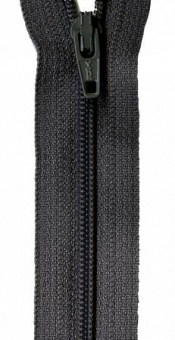 Reißverschlüsse / Reißverschluss - 13 Trendfarben - 22 inches / 55cm - Zippers are No Big Deal! - YKK Atkinson Designs Charcoal (Grau)