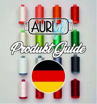Deutscher Aurifil Produkt Guide - Product Booklet 