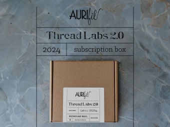 2024 Aurifil Color THREADLAB 2.0 - Threadology Garnsortimente - 6-MONATS-GARN-ABO 2024 Thread Labs 
