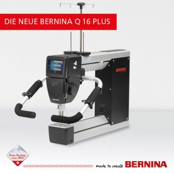 BERNINA Q16 Plus Longarm Q-Serie - Sit Down Langarm Quiltmaschine 