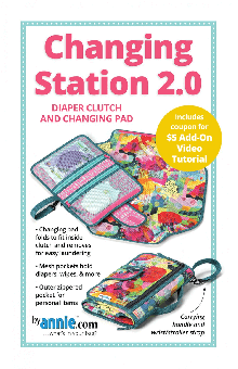 Changing Station 2.0  Wickeltasche & Wickelunterlage - Diaper Clutch and Changing Pad - by Annie Schnittmuster 
