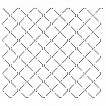 1" Crosshatch Quiltschablone - 2,5cm Raster Crosshatching Grid Quilting Stencil 