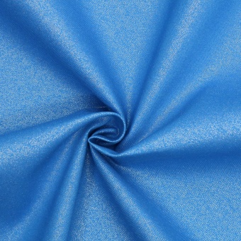 Dazzling Blue KONA Sheen Glitzerstoffe - Blauer Kona Cotton Solids Unistoffe mit Shimmer 