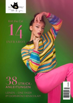 Knit the Cat 14 Infrarot Magazin - Schoppel Strickheft Herbst / Winter 2022 