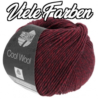 Cool Wool - VIELE FARBEN! Merinostrickgarn - LANA GROSSA Merino Extrafine Superwash 1429  Khaki Meliert