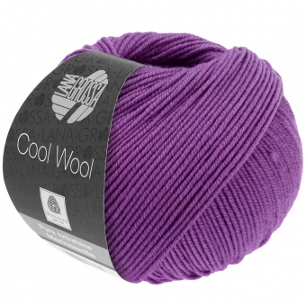 Cool Wool - VIELE FARBEN! Merinostrickgarn - LANA GROSSA Merino Extrafine Superwash 2101 Fuchsia