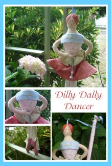 Dilly Dally Dancer Dolly - Balletttänzerin Kuschelpuppe  