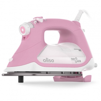Oliso TG1600 Pro Plus – Pink Smart Lift Iron - Dampbügeleisen mit Liftfunktion 