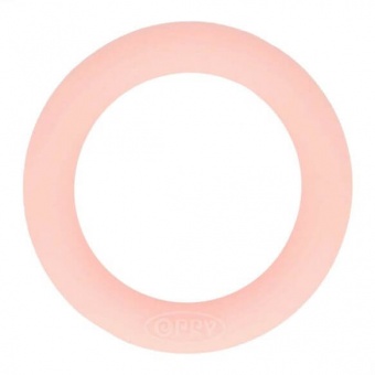 Silikonring für Babyspielzeuge - Beißring / Rasselring / Greifring - Verschiedene Farben Rosa 717