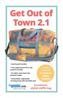 Reisetasche - Get Out of Town Duffle 2.1 - by Annie Schnittmuster 