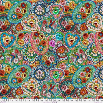 Venezia Multi Murano Designerstoff by Odile Bailloeul - FreeSpirit Fabrics Patchworkstoffe 