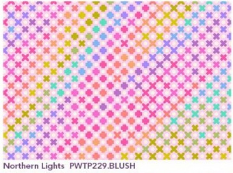 Blush Northern Lights - Roar! Tula Pink Designerstoff -  FreeSpirit Patchworkstoffe 