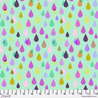 Cosmic Rainfall - Untamed Tula Pink Designerstoff -  FreeSpirit Patchworkstoffe - VORBESTELLUNG! Auslieferung Ihrer gesamten Bestellung ca. Oktober / November 2024 