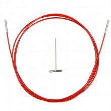 ChiaoGoo Twist Red Cable Nadelseil - Nadelseile in allen Größen & Längen - Mini / Small / Large Small 55cm