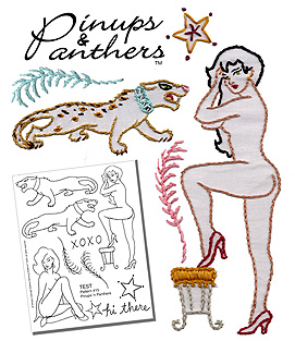 Pinups and Panthers - Sublime Stitching  