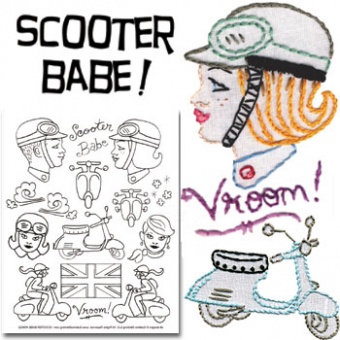 Scooter Babe - Sublime Stitching  