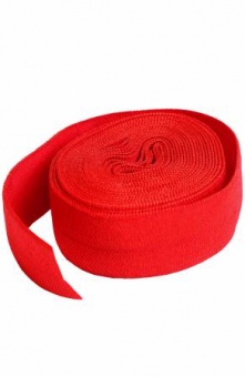 Bunte Einfassbänder by Annie's - Fold Over Elastic - Einfassband SB-Packung 3/4" x 2 yards Atomic Red / Rot