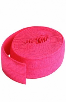 Bunte Einfassbänder by Annie's - Fold Over Elastic - Einfassband SB-Packung 3/4" x 2 yards Lipstick / Pink