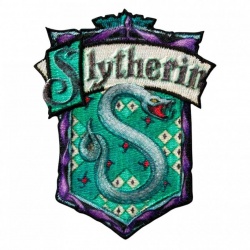 10 x 8 cm Mütze Ausrüstung Harry Potter House of Ravenclaw Hogwarts Wappen mit Klettverschluss 2 Stück Hut vollfarbige Aufnäher für Mantel Rucksack Jacke